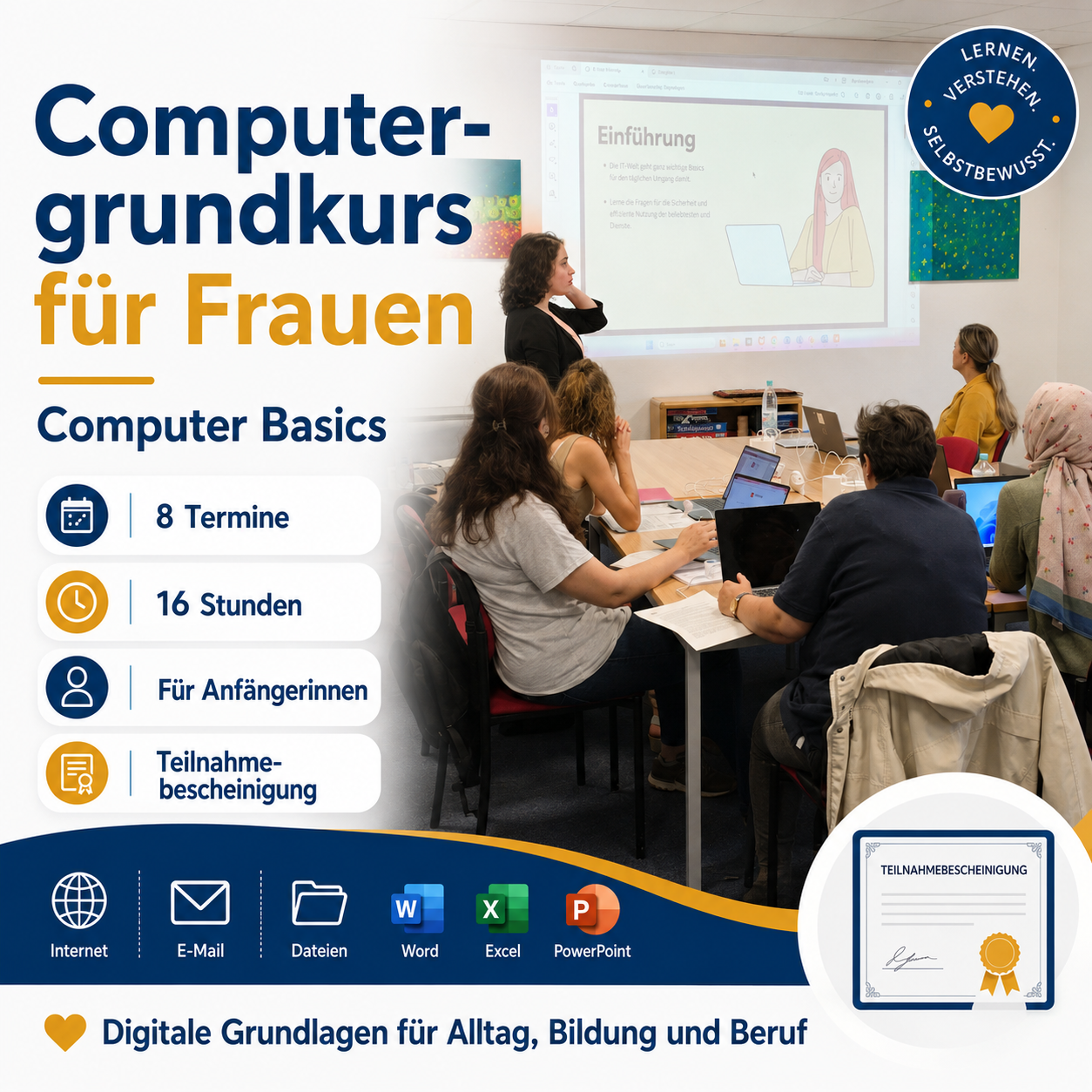 Computer-Grundkurs für Frauen (Computer Basics)