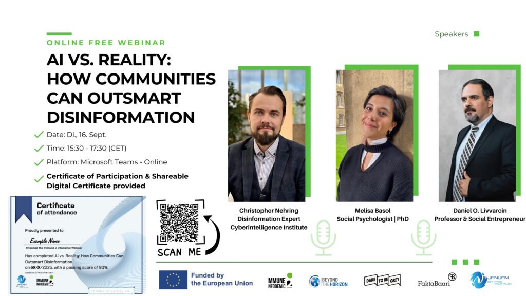 ai vs reality how communities can outsmart disinformation registration