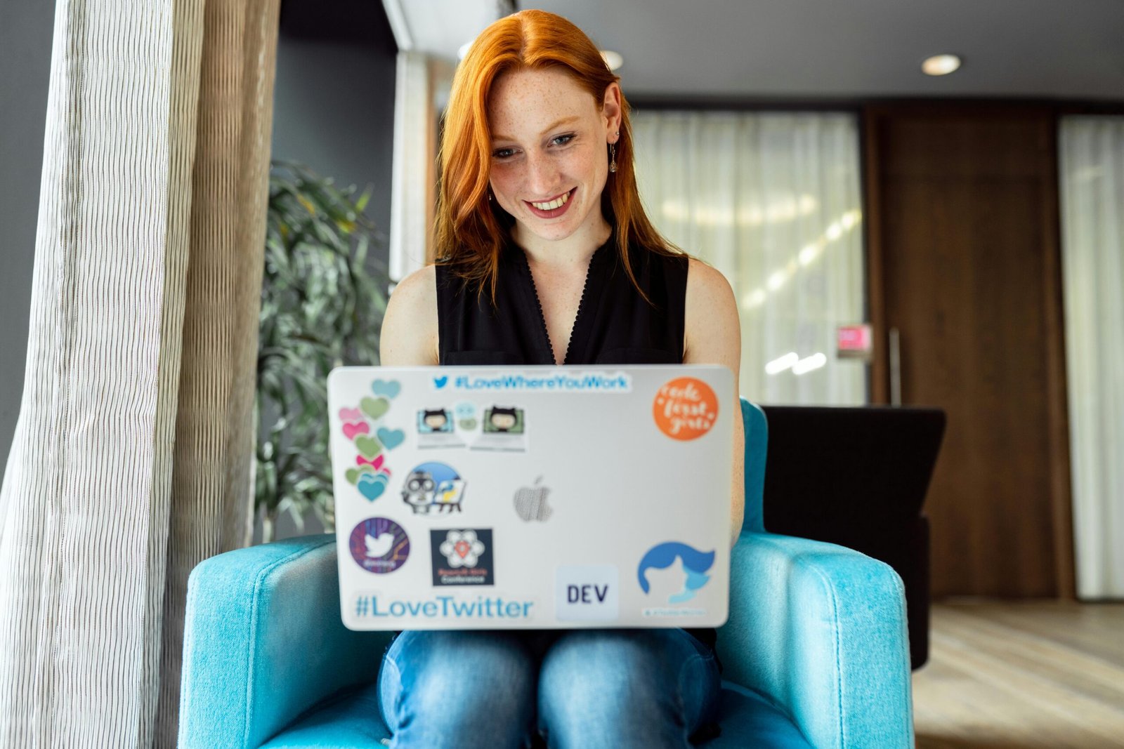 Learner building digital skills on a laptop
