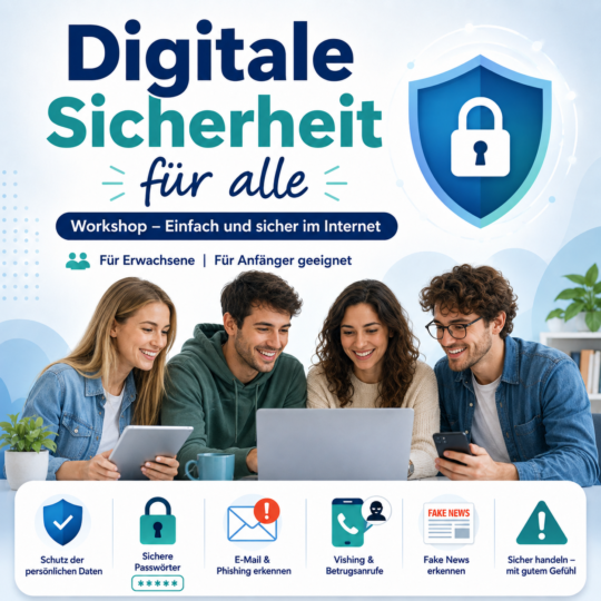 Workshop - Digitale Sicherheit für alle – Einfach und sicher im Internet