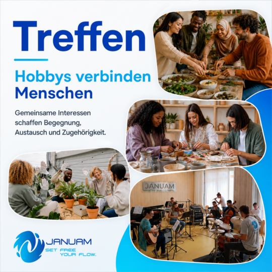 Treffen: Gemeinsam Hobbys teilen und Gemeinschaft erleben